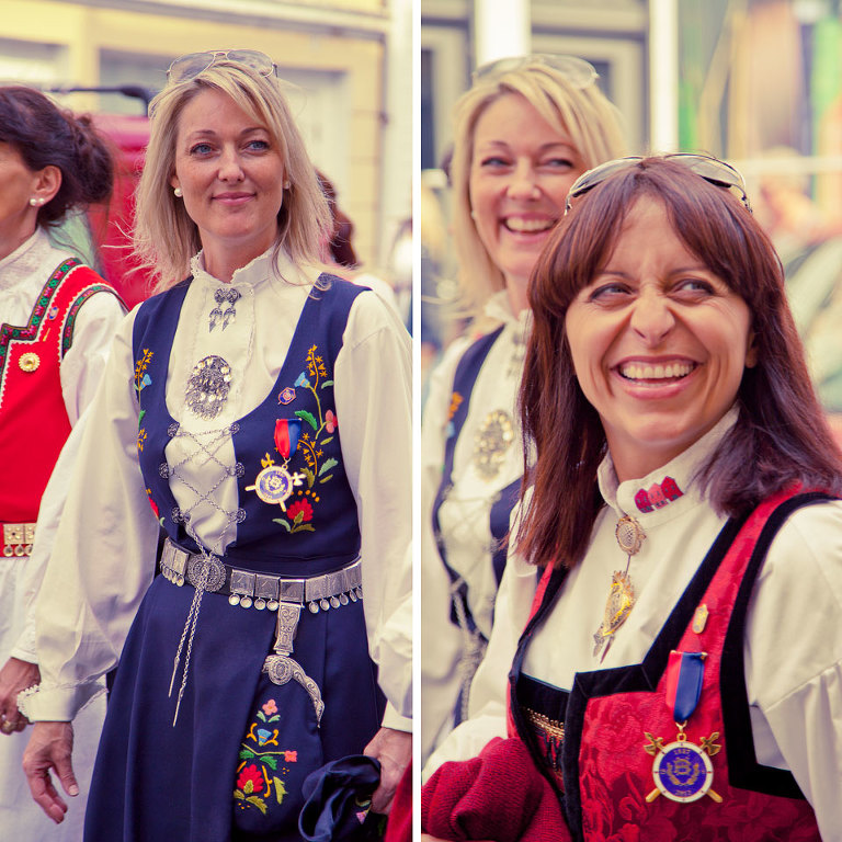 Women in traditional bunad
