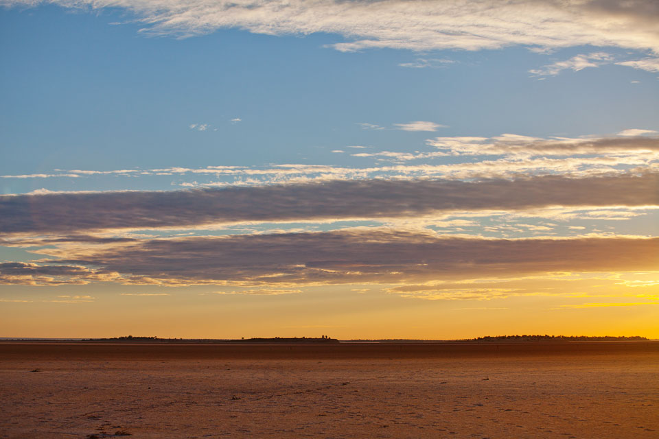 Lake Ballard Sunrise