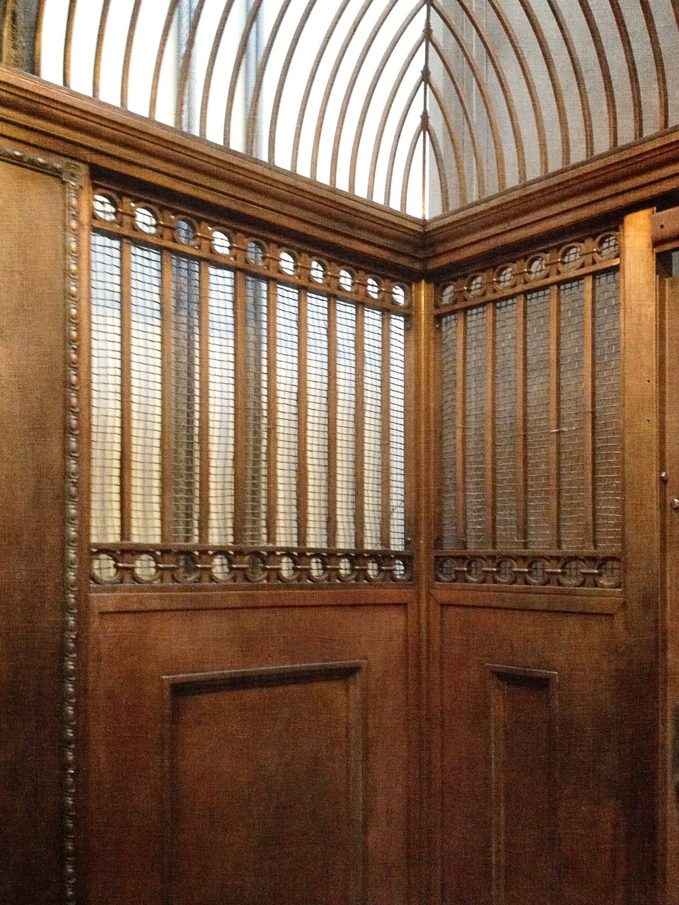 Elevator in the Steinhart Hotel