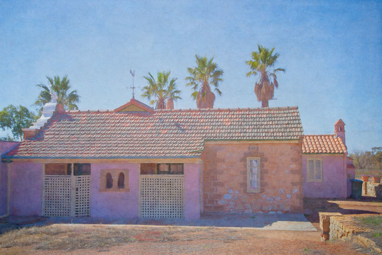 The Priests House Back verandah