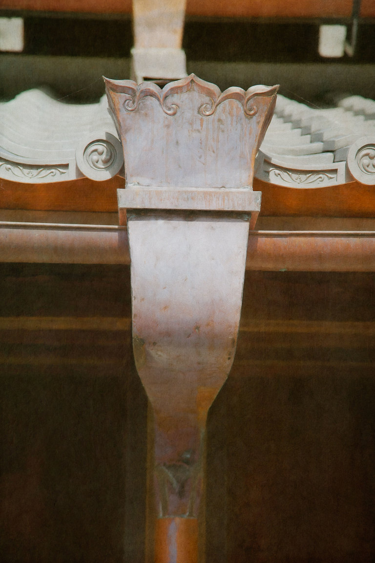 Decorative Copper Rainhead