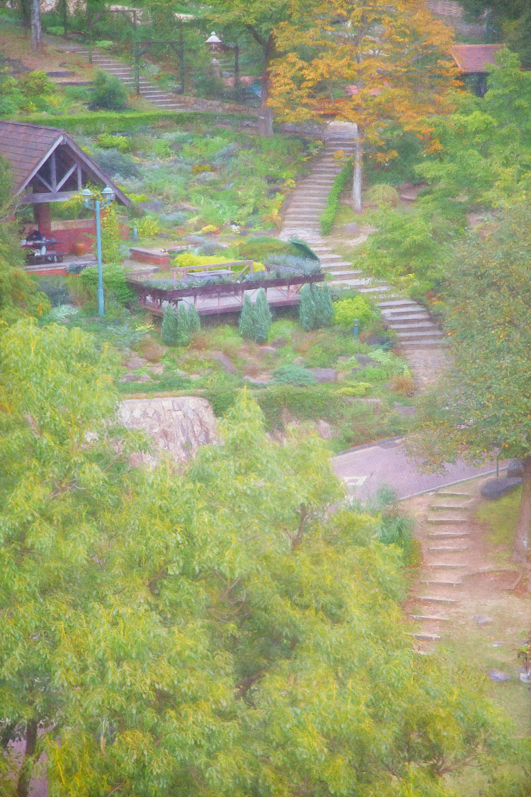 Nunobiki Herb Garden stairs