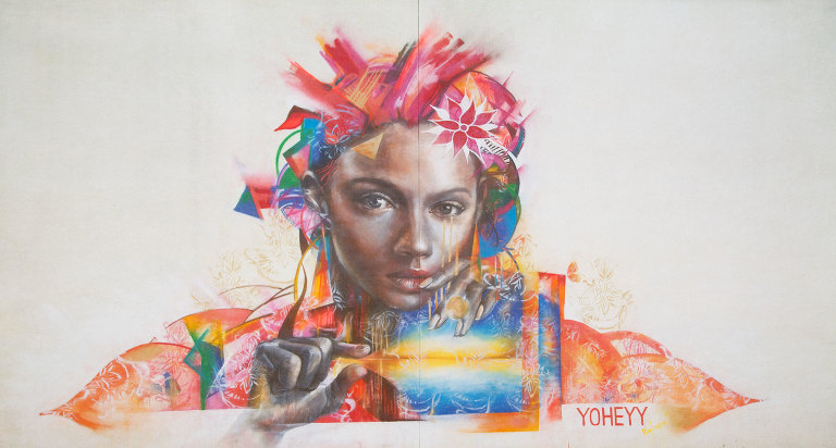 Yoheyy Mural, Merikan Park