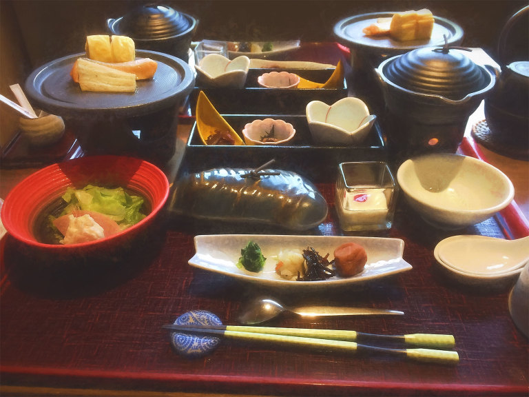 Breakfast in Miyajima